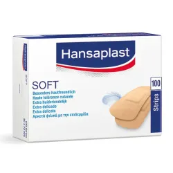 Hansaplast Soft Strips BDF 1,9 x 7,2 cm | 1000 Stück